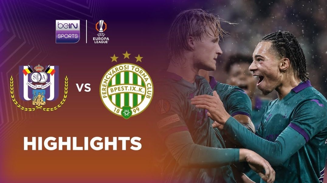 Anderlecht 2-1 Ferencvárosi _ Europa League 24_25 Match Highlights