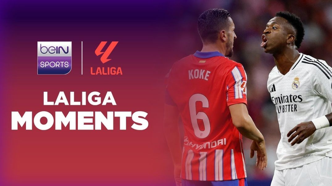 Vinicius Jr and Koke spark TENSION in dramatic Madrid derby! - LaLiga 24-25 Moments