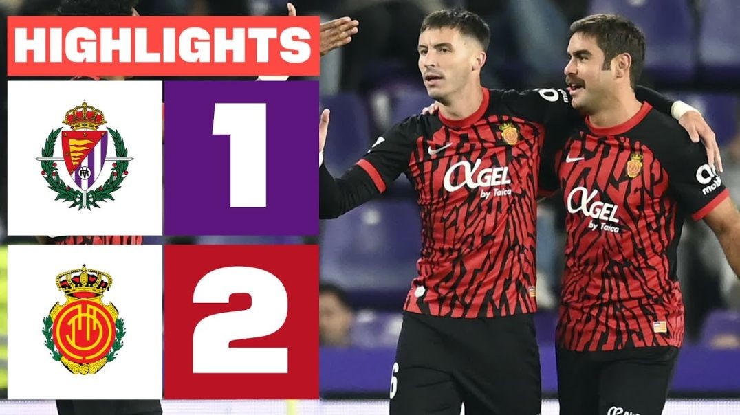 REAL VALLADOLID CF 1 - 2 RCD MALLORCA - RESUMEN LALIGA EA SPORTS