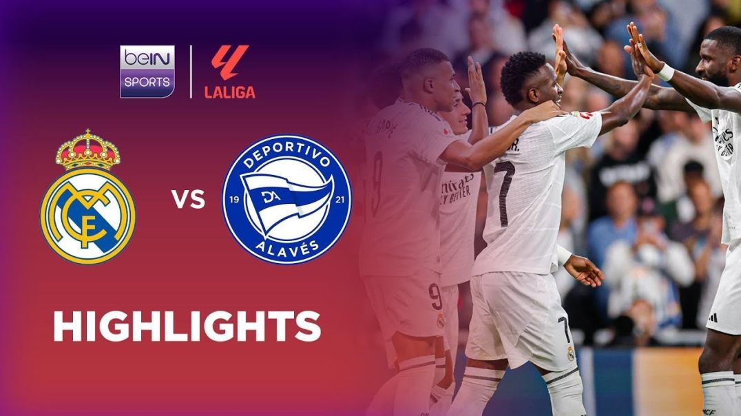 Real Madrid 3-2 Alaves _ LaLiga 24_25 Match Highlights