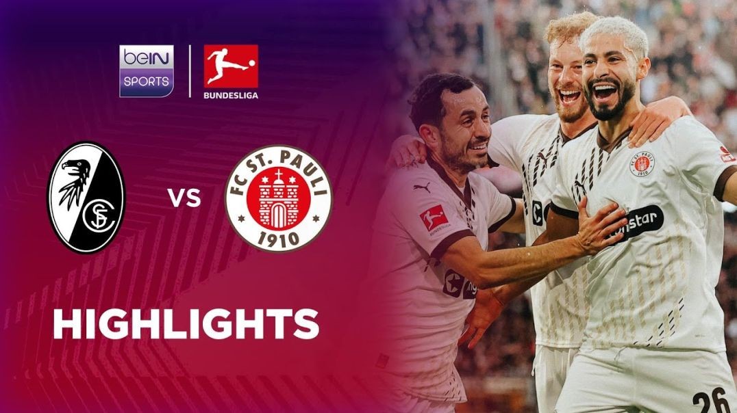 ⁣Freiburg 0-3 St Pauli - Bundesliga 24-25 Match Highlights