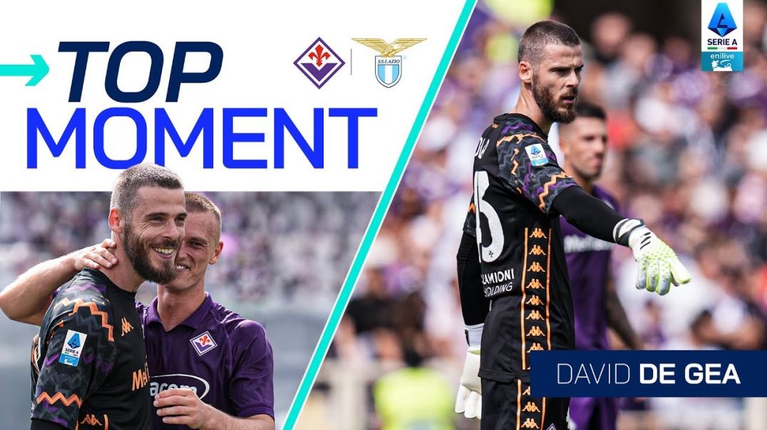 De Gea Protects La Viola's Goal _ Top Moment _ Fiorentina-Lazio _ Serie A 2024_25