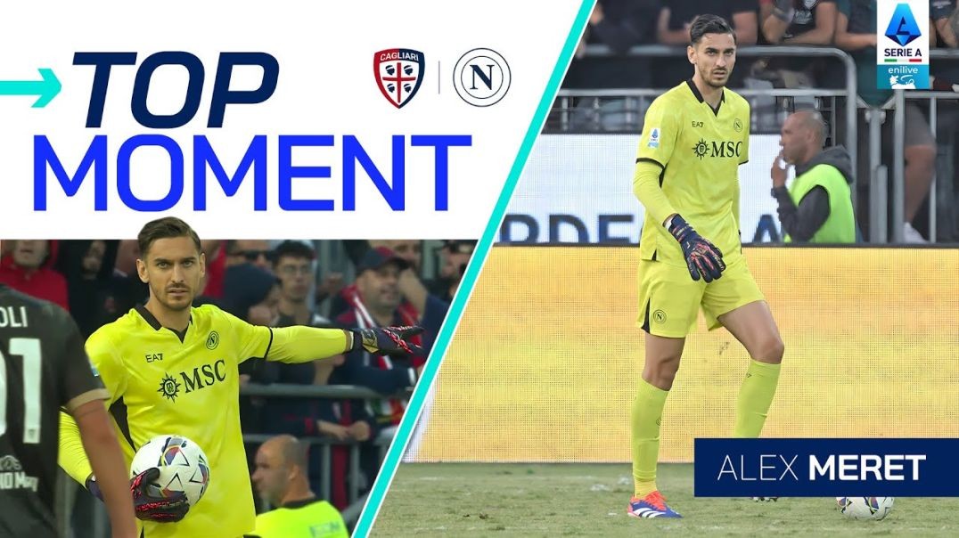 Meret does the impossible  Top Moment  Cagliari-Napoli  Serie A 2024-25