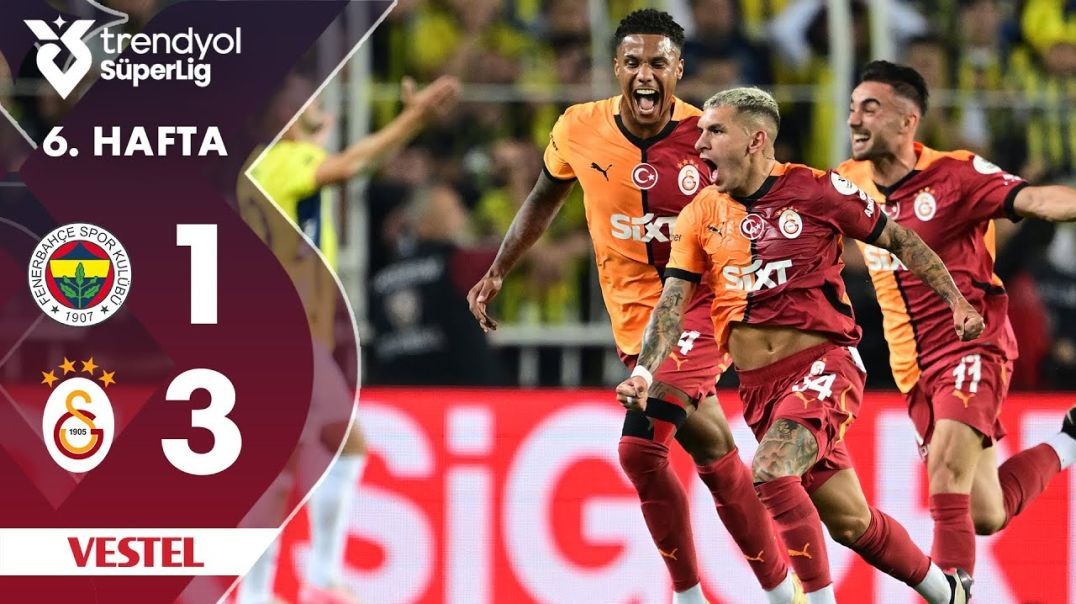 Vestel _ Fenerbahçe (1-3) Galatasaray - Highlights_Özet _ Trendyol Süper Lig - 2024_25