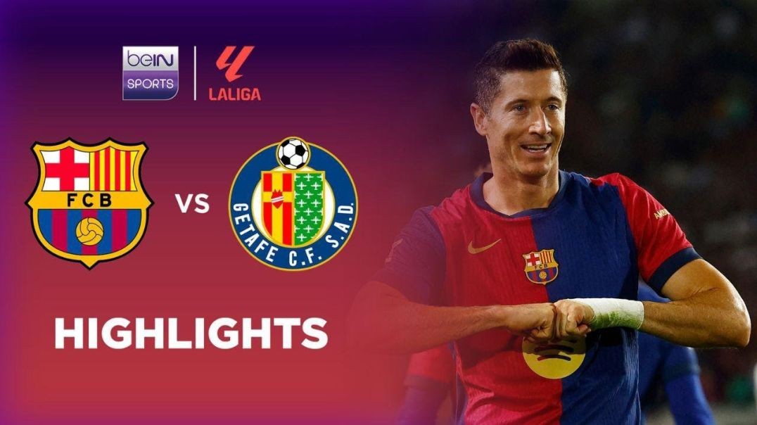 Barcelona 1-0 Getafe _ LaLiga 24_25 Match Highlights