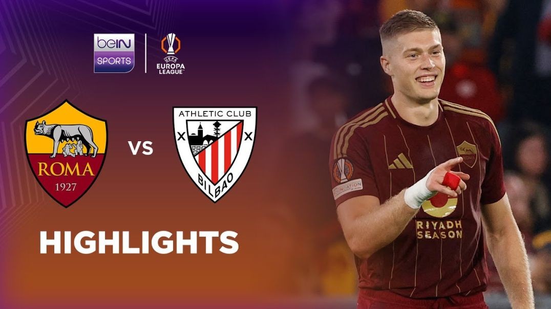 Roma 1-1 Athletic Club - Europa League 24-25 Match Highlights