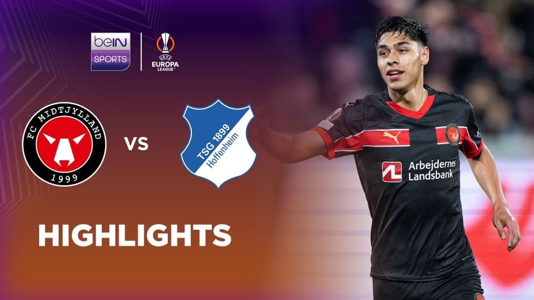 Midtjylland 1-1 TSG Hoffenheim _ Europa League 24_25 Match Highlights