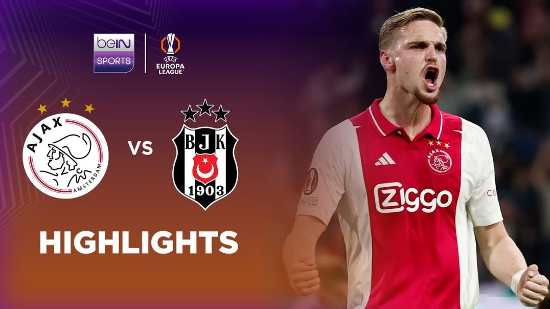 ⁣Ajax 4-0 Besiktas - Europa League 24-25 Match Highlights