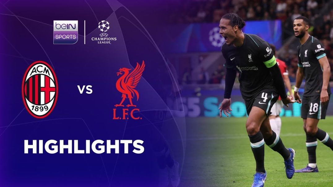 AC Milan 1-3 Liverpool  Champions League 24-25 Match Highlights