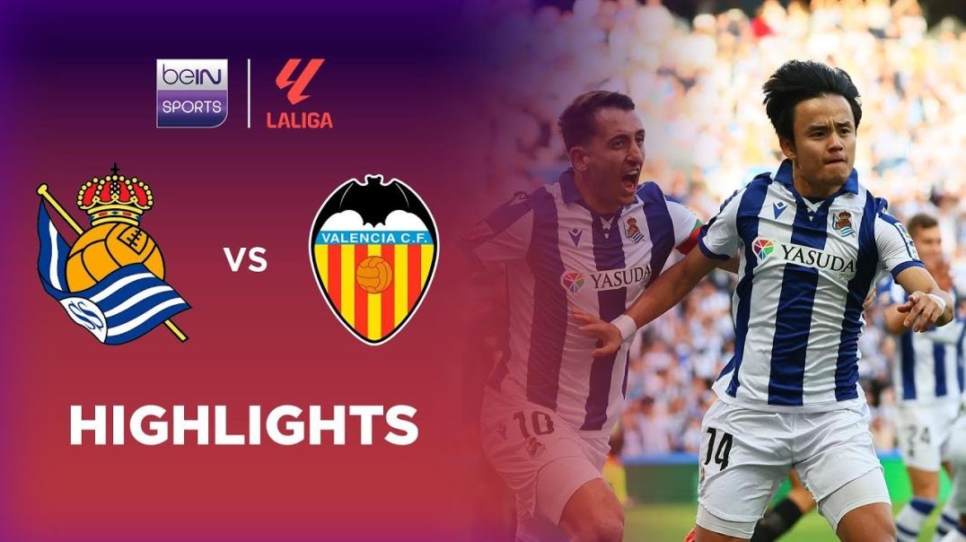 Real Sociedad 3-0 Valencia - LaLiga 24-25 Match Highlights