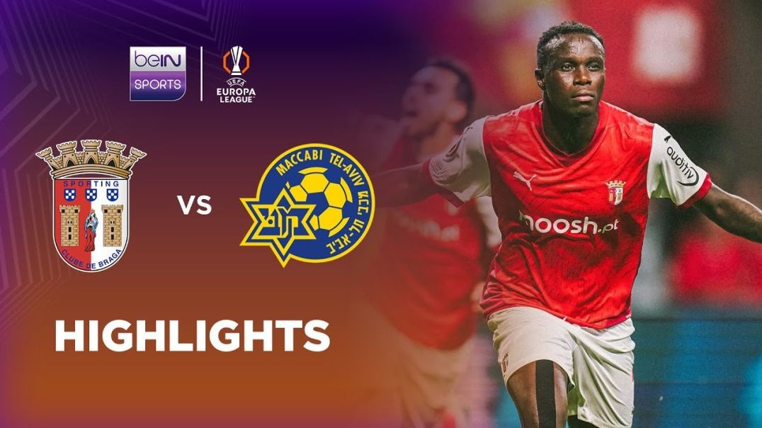 Sporting Braga 2-1 Maccabi Tel Aviv - Europa League 24-25 Match Highlights