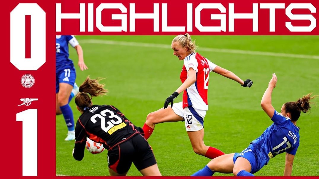 IN-FORM MAANUM GRABS US ALL THREE POINTS! - HIGHLIGHTS - Leicester City vs Arsenal (0-1) - WSL