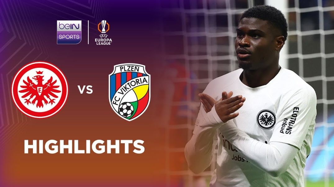 Eintracht Frankfurt 3-3 Viktoria Plzen - Europa League 24-25 Match Highlights