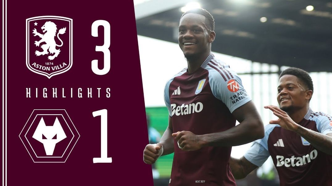 ⁣OLLIE, EZRI &amp;amp; JHON ON TARGET _ Aston Villa 3-1 Wolves