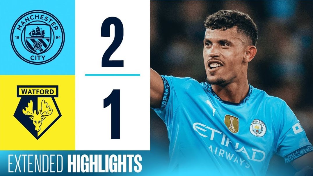 HIGHLIGHTS! Man City 2-1 Watford _ Doku, Nunes _ Ince Goals ⚽️ _ Carabao Cup 🏆