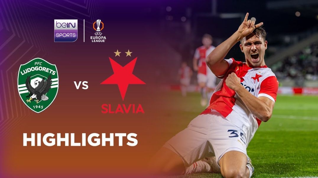 Ludogorets 0-2 Slavia Praha _ Europa League 24_25 Match Highlights