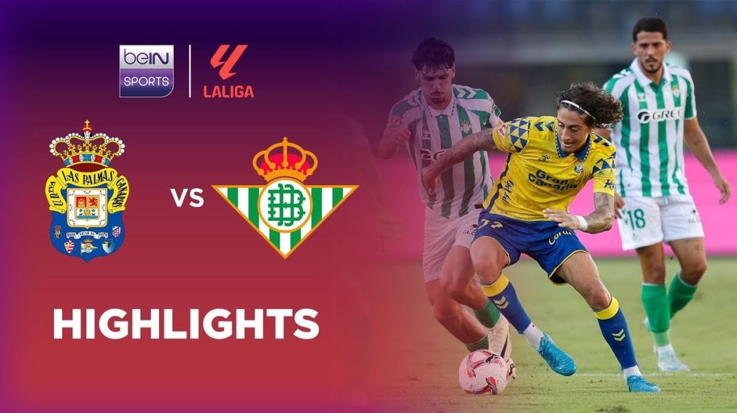 Las Palmas 1-1 Real Betis - LaLiga 24-25 Match Highlights