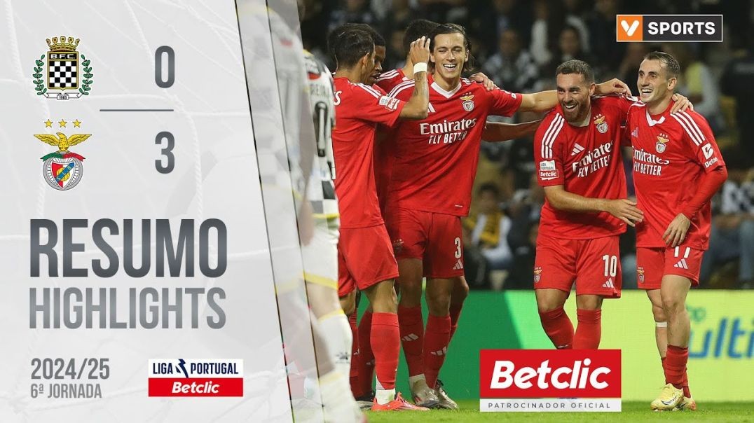 ⁣Resumo_ Boavista 0-3 Benfica (Liga 24_25 #6)