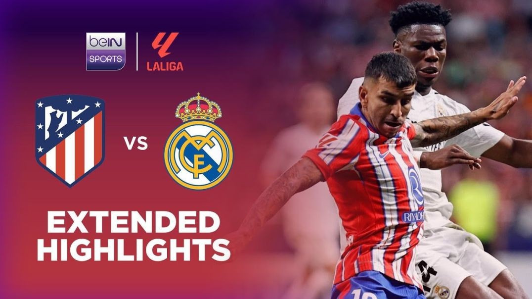 Atletico Madrid 1-1 Real Madrid - LaLiga 24-25 Extended Match Highlights