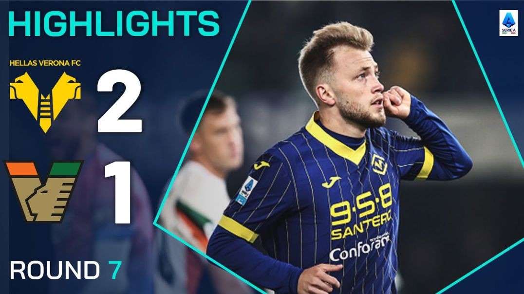 VERONA-VENEZIA 2-1 _ HIGHLIGHTS _ Verona win the derby _ SERIE A 2024_25