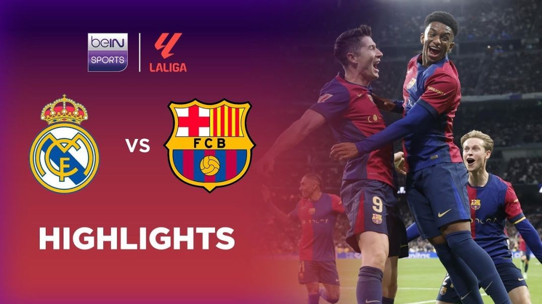 Real Madrid 0-4 Barcelona  LaLiga 2425 Match Highlights