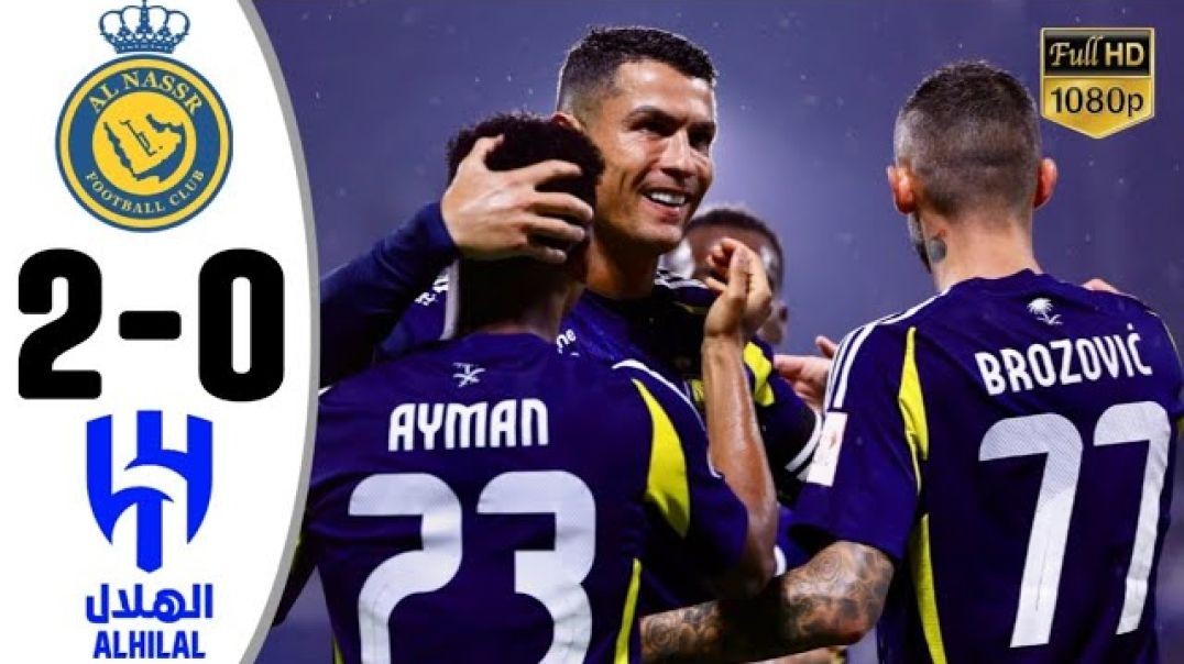 ⁣Al Nassr vs Al Hilal 2-0 • Al Nassr Highlights &amp;amp; All Goals • Hasil Bola Tadi Malam