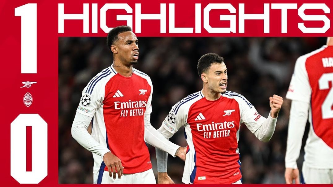 ⁣IMPORTANT WIN! - HIGHLIGHTS - Arsenal vs Shakhtar Donetsk (1-0) - UEFA Champions League