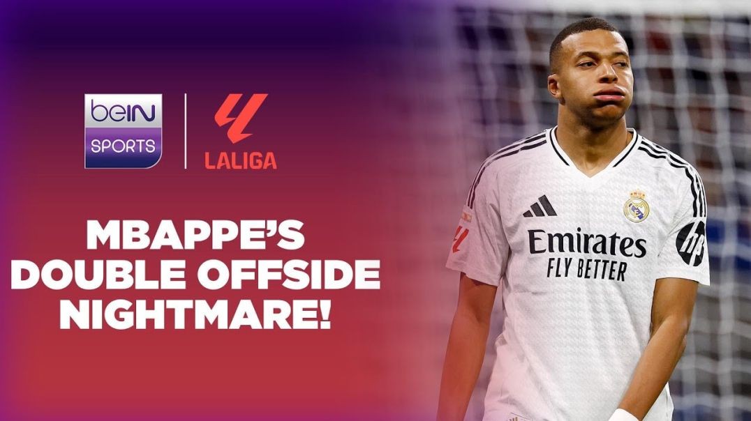 Kylian Mbappé thwarted TWICE by offside calls against Barcelona! _ LaLiga 24_25 Moments