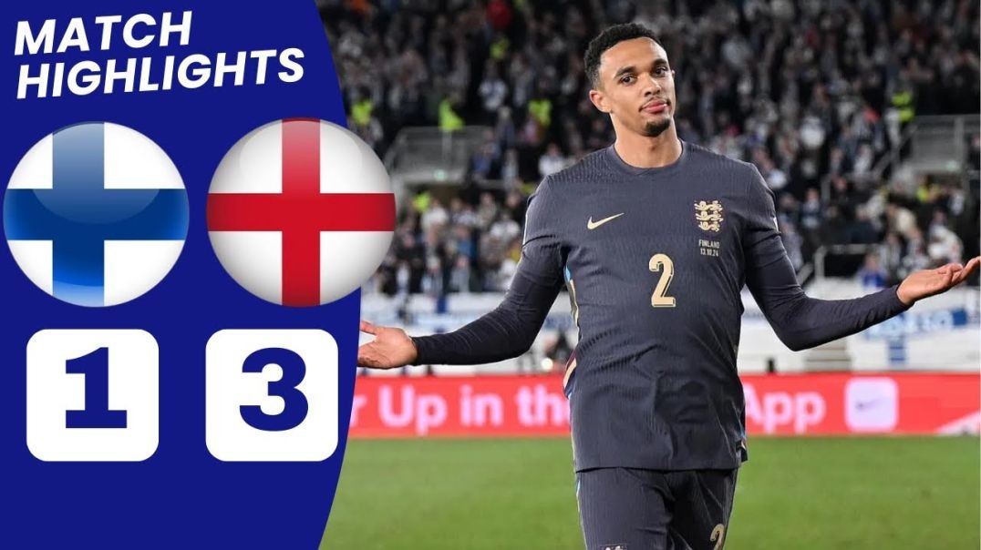 ⁣Finland vs England (1-3) HIGHLIGHTS - Grealish, Rice &amp;amp; Arnold Goal vs Finland