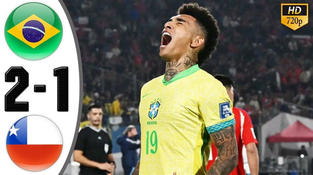 Brazil vs Chile 2-1 Highlights & All Goals 2024 HD