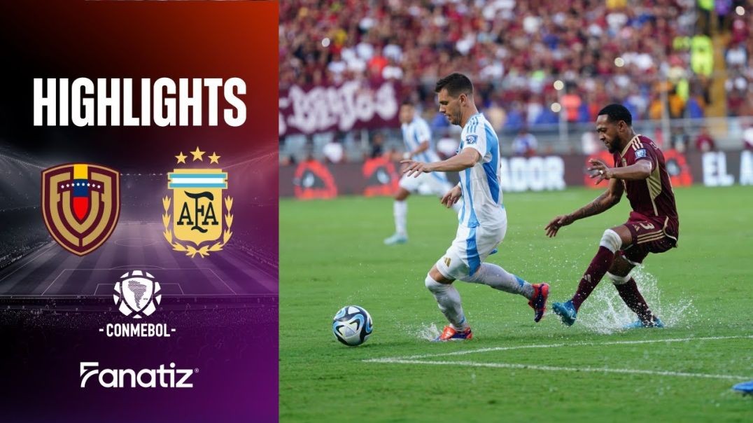 ⁣Venezuela vs Argentina 1-1 - Highlights - World Cup Qualifiers 2026