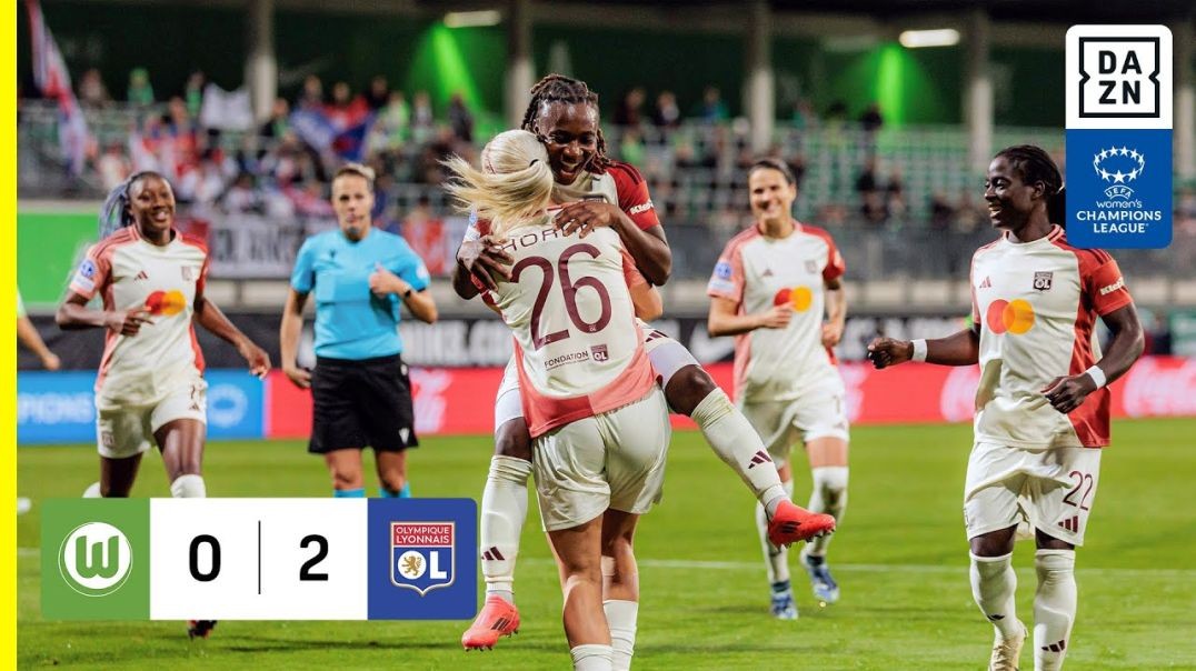 ⁣HIGHLIGHTS - VfL Wolfsburg  vs. Olympique Lyonnais - UEFA Women's Champions League 24-25 (Deuts