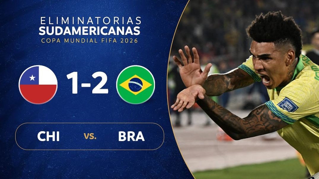 ⁣CHILE vs. BRASIL [1-2] - RESUMEN - ELIMINATORIAS SUDAMERICANAS - FECHA 9