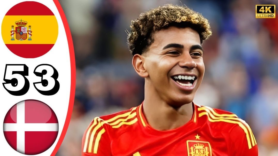 Spain vs Denmark 5-3 • UEFA Nations League Highlights &amp;amp; All Goals • Spanyol Tadi Malam