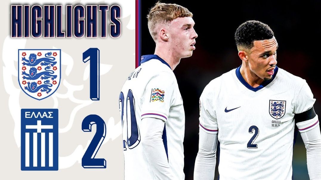 England 1-2 Greece - Three Lions Defeated At Wembley - UEFA Nations League Highlights