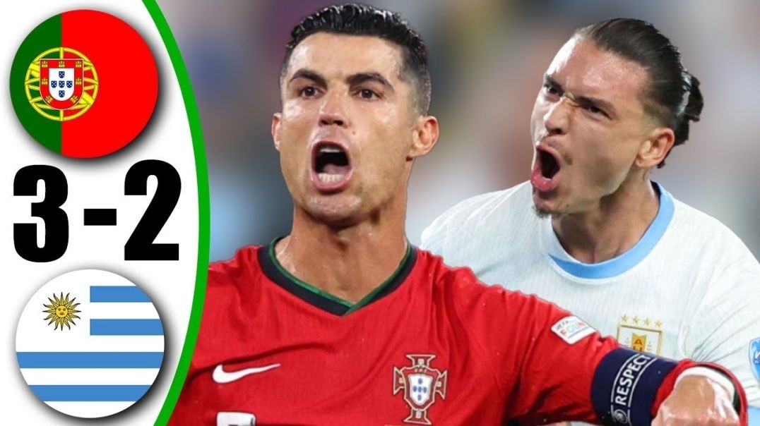Portugal vs Uruguay 3-2 - All Goals & Highlights - 2024