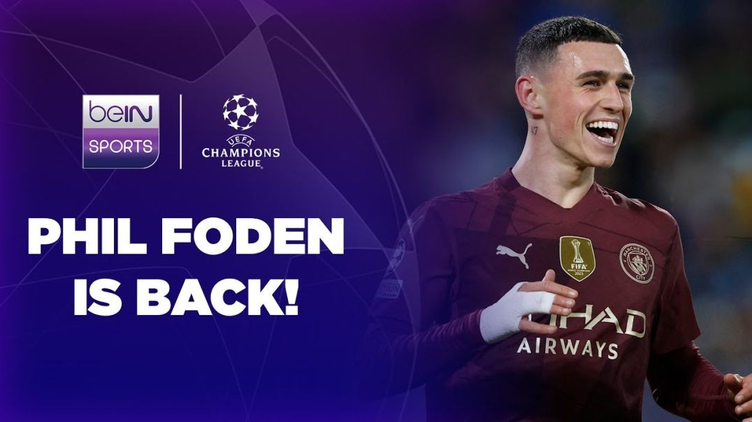 Phil Foden back on form in Manchester City's first UCL victory of the season! 💪🏻 - UCL 24-25 