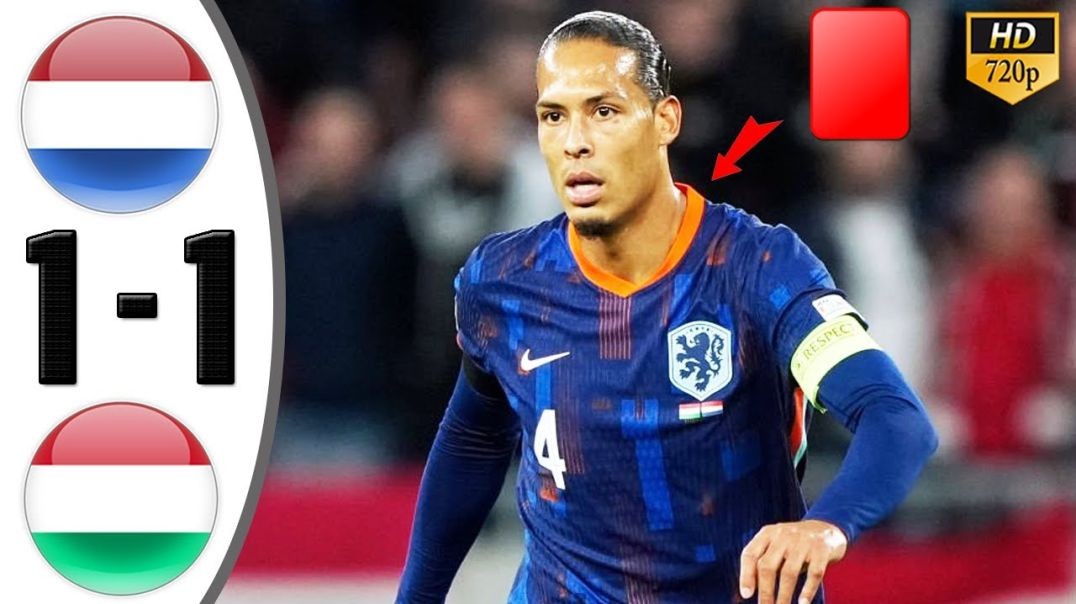 Netherlands vs Hungary 1-1 Highlights & All Goals 2024 HD