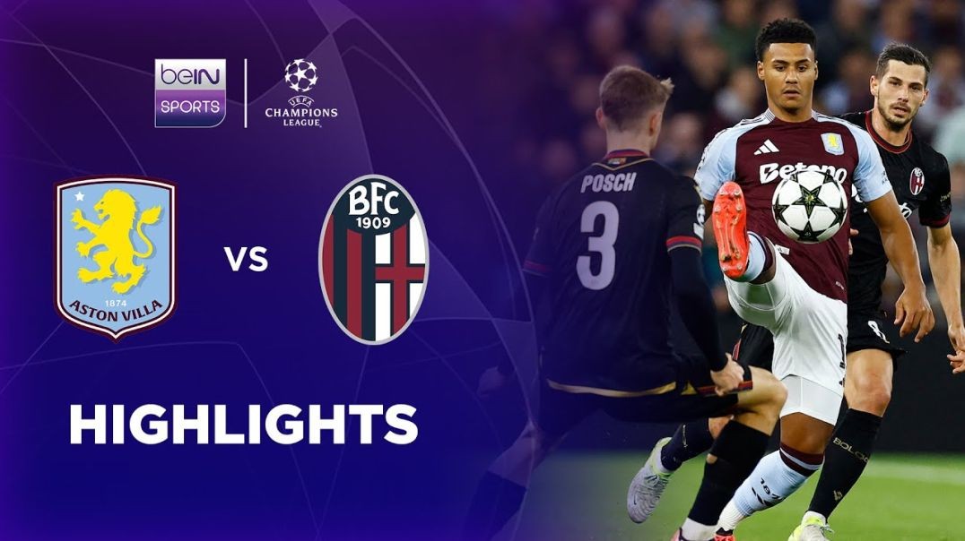 ⁣Aston Villa 2-0 Bologna - Champions League 24-25 Match Highlights