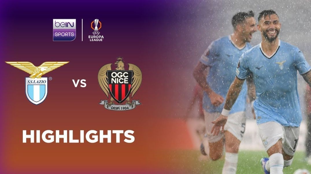 Lazio 4-1 Nice _ Europa League 24_25 Match Highlights