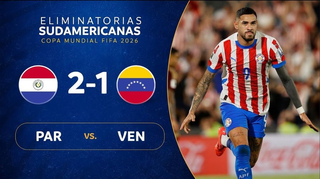 ⁣PARAGUAY vs. VENEZUELA [2-1] - RESUMEN - ELIMINATORIAS SUDAMERICANAS - FECHA 10