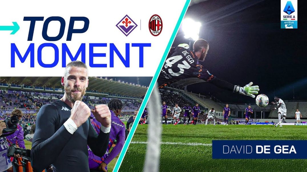 ⁣De Gea is a MONSTER! - Top Moment - Fiorentina-Milan - Serie A 2024-25