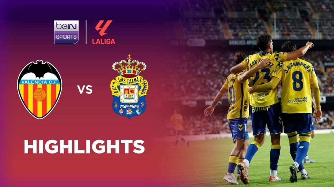 ⁣Valencia 2-3 Las Palmas _ LaLiga 23_24 Match Highlights