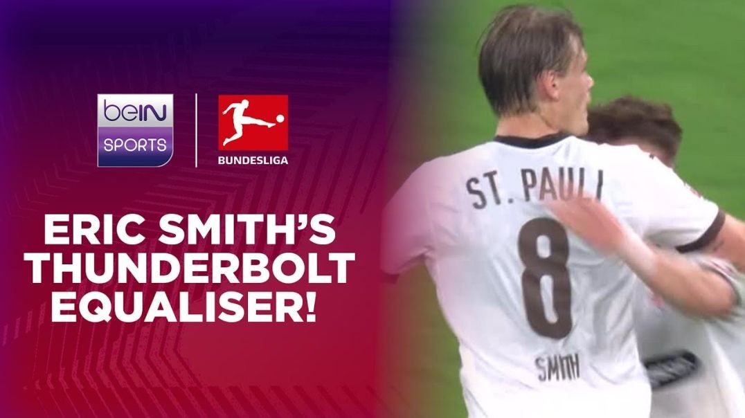 ⁣Eric Smith scores THUNDERBOLT against Borussia Dortmund - Bundesliga 24-25 Moments