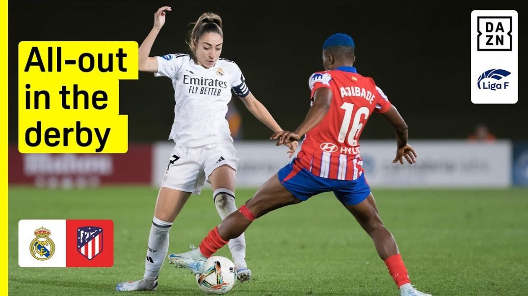 ⁣HIGHLIGHTS - Real Madrid vs. Atlético de Madrid (Liga F 2024-25 Matchday 6)