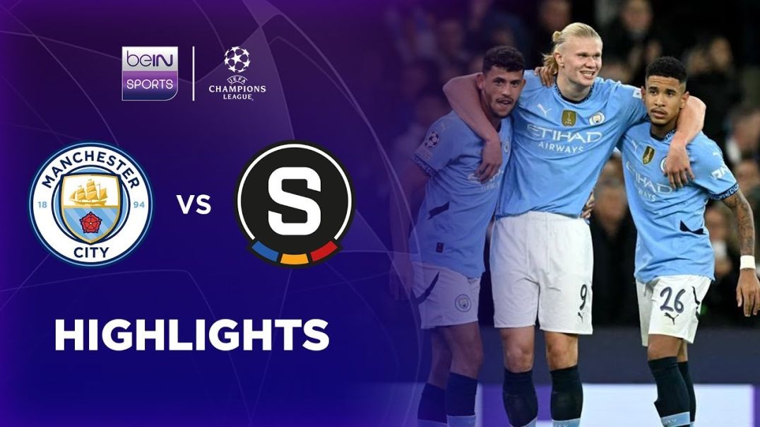 Manchester City 5-0 Sparta Praha _ Champions League 24_25 Match Highlights