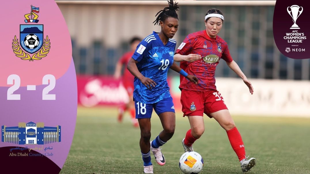 Sabah FA (MAS) - Abu Dhabi Country Club (UAE) - Highlights - AFC Women's Champions League™ 20