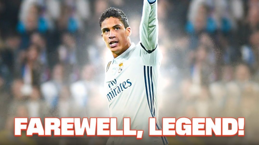 Lo MEJOR de RAPHAEL VARANE - La retirada de una leyenda  🇫🇷