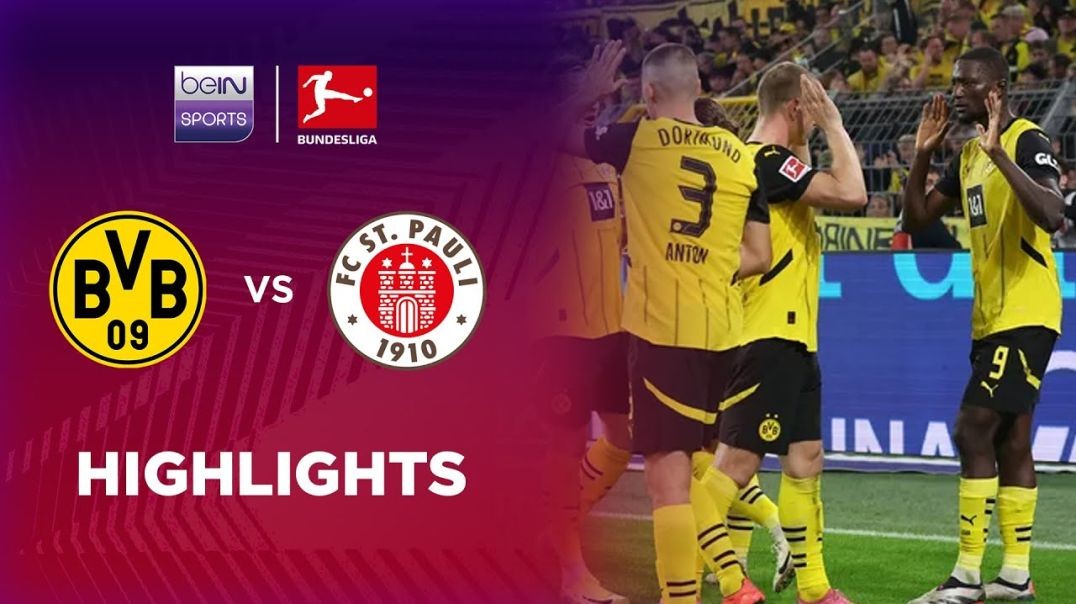 ⁣Borussia Dortmund 2-1 FC St. Pauli - Bundesliga 24-25 Match Highlights