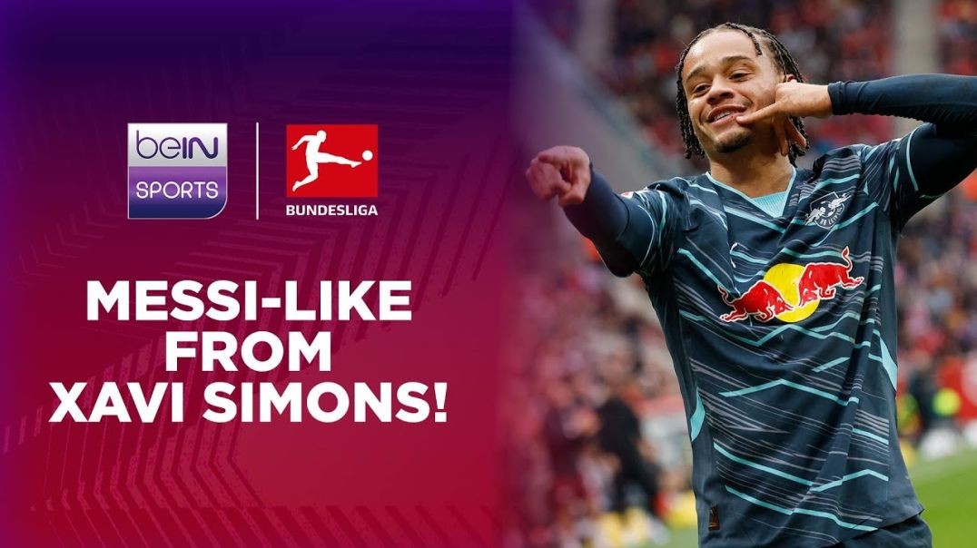 ⁣Xavi Simons scores BRILLIANT individual goal against Mainz - Bundesliga 24-25 Moments